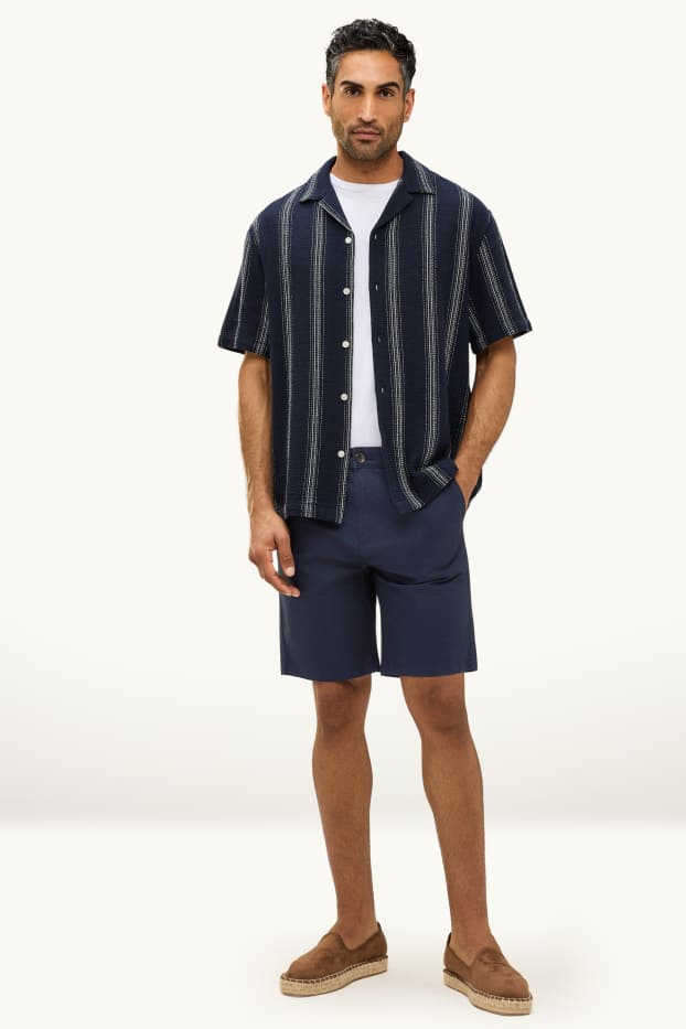 Herren - Shorts - dunkeljeansblau