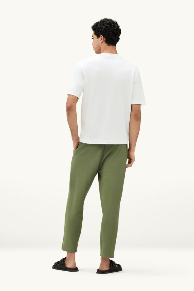 Heren - Joggingbroek - groen