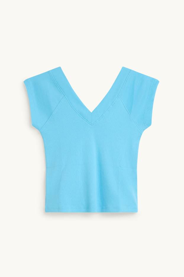 Women - T-shirt - light blue