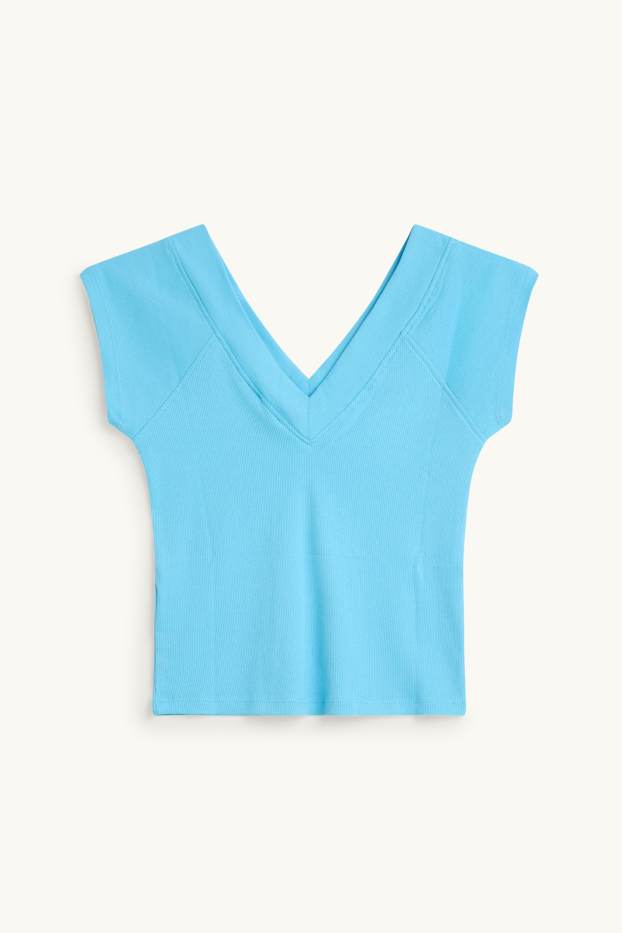 Women - T-shirt - light blue
