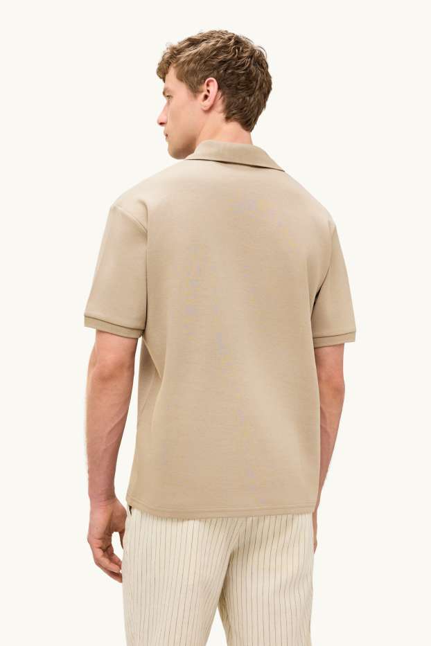 Home - Polo - relaxed fit - beix