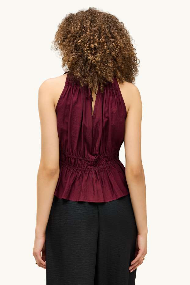 Dames - Blousetop - bordeaux