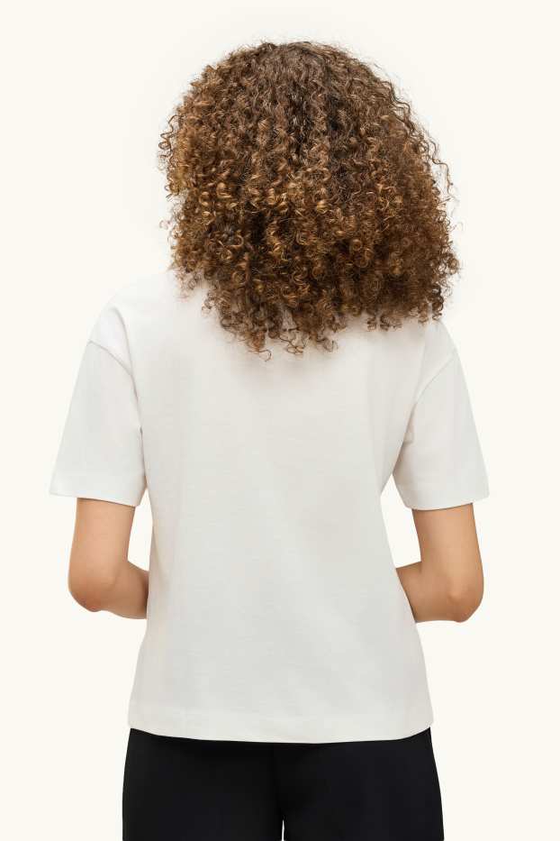 Damen - T-Shirt - Regular Fit - Peanuts - weiß