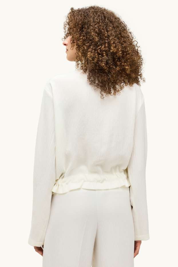 Damen - Blouson - cremeweiss