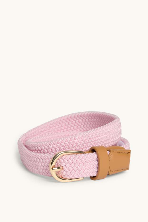 Kinder Mädchen - Gürtel - rosa