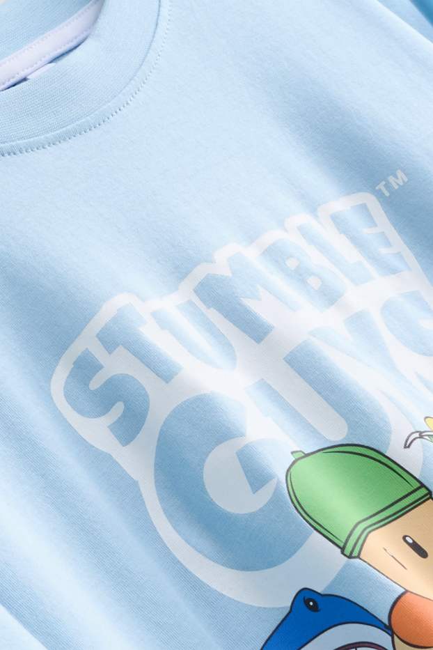 Enfants garçons - Stumble Guys - T-shirt - bleu clair