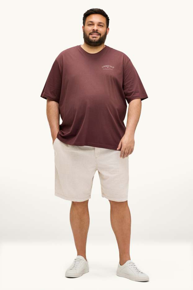 Uomo - Shorts - crema