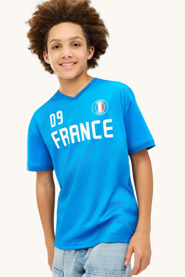 Enfants garçons - France - T-shirt - bleu