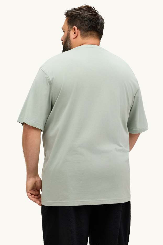 Herren - T-Shirt - Relaxed Fit - hellgrün