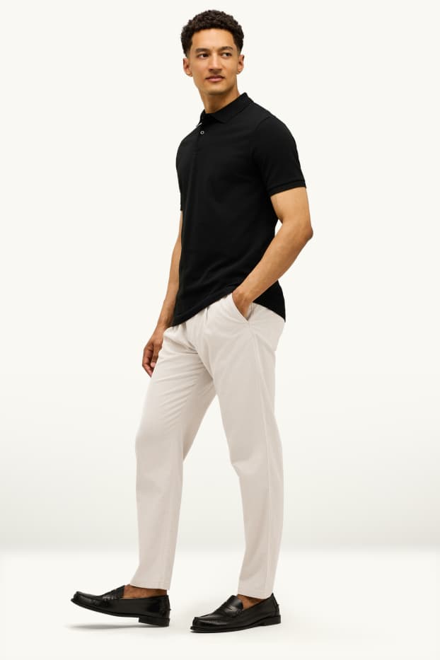 Bărbați - Chino - tapered fit - bej