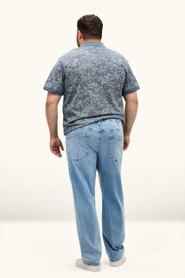 Hommes - Straight jean - bleu clair