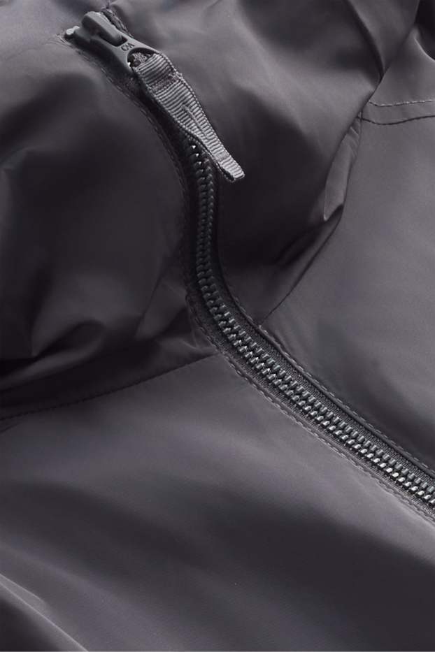 Herren - Jacke mit Kapuze - wasserabweisend - grau