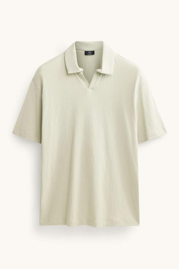 Heren - Poloshirt - lichtgroen