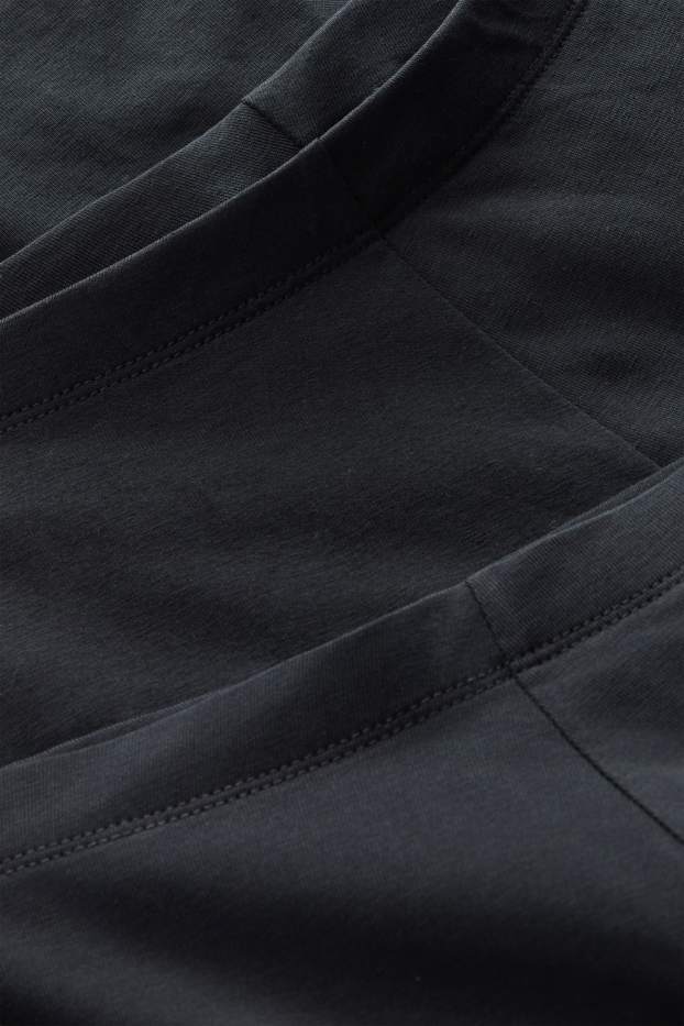 Kinder Mädchen - Multipack 2er - Flared Leggings - schwarz