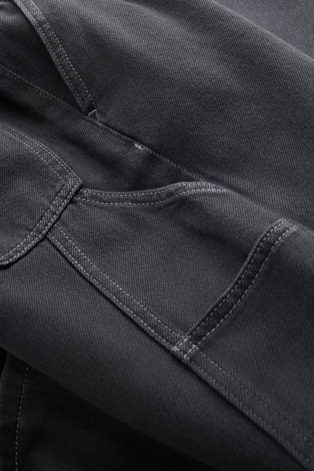 Children Boys - Loose fit jeans - black