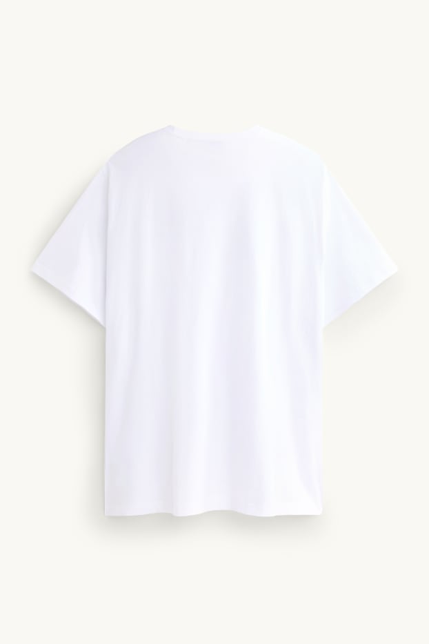 Herren - T-Shirt - Regular Fit - weiss