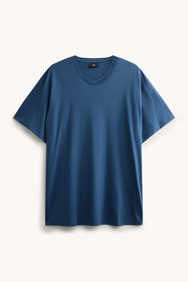 Herren - T-Shirt - Regular Fit - blau