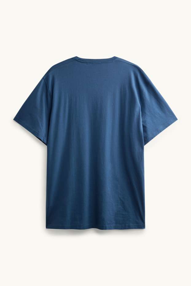 Herren - T-Shirt - Regular Fit - blau