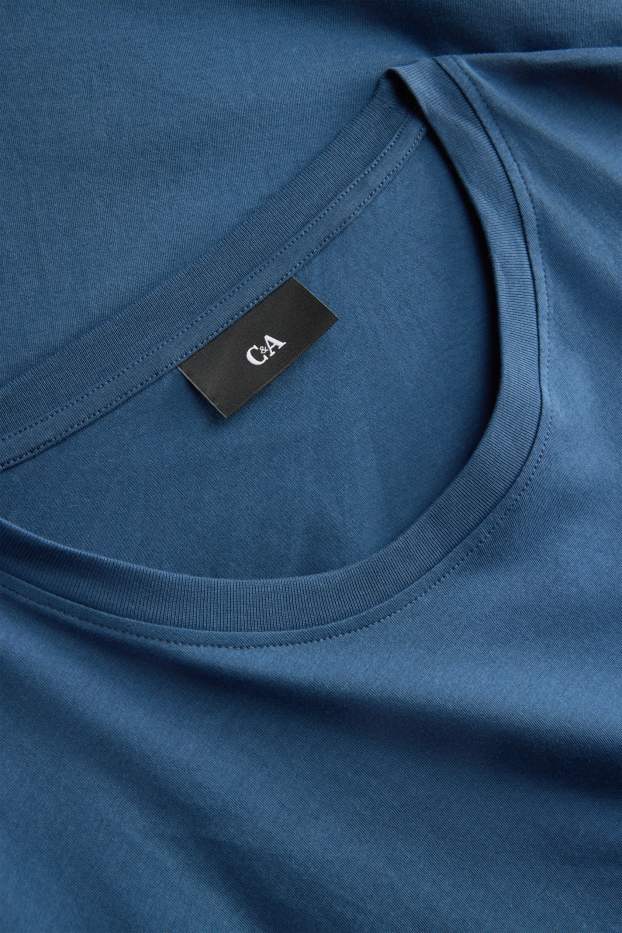 Herren - T-Shirt - Regular Fit - blau