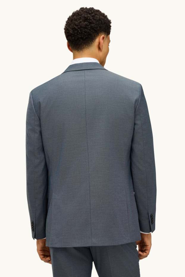 Bărbați - Sacou modular - regular fit - gri