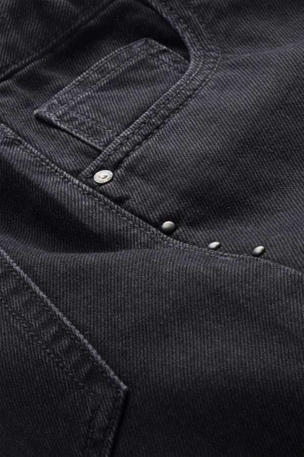 Kinder Mädchen - Jeansrock - dunkeljeansgrau
