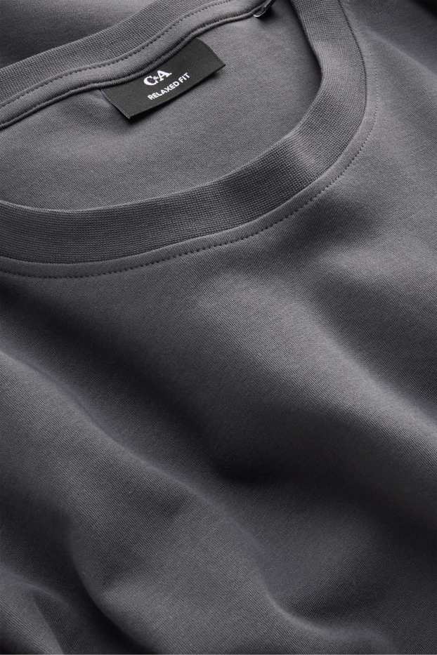 Herren - T-Shirt - Relaxed Fit - grau
