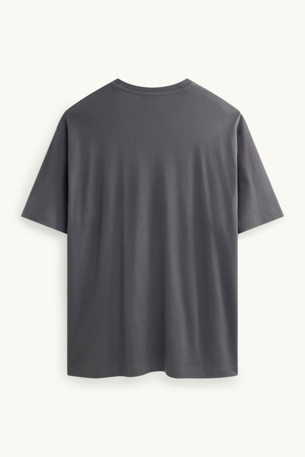 Herren - T-Shirt - Relaxed Fit - grau