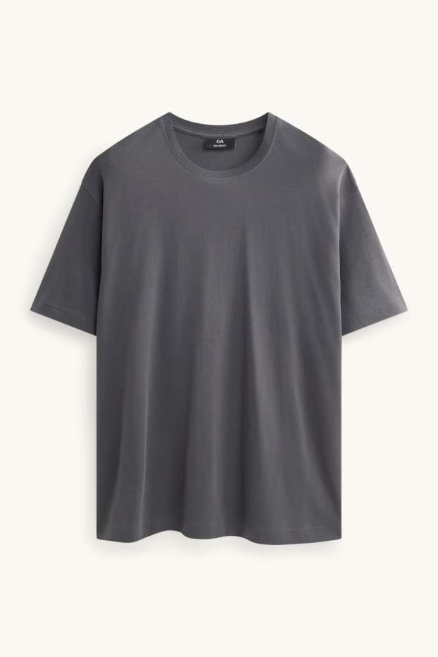 Herren - T-Shirt - Relaxed Fit - grau