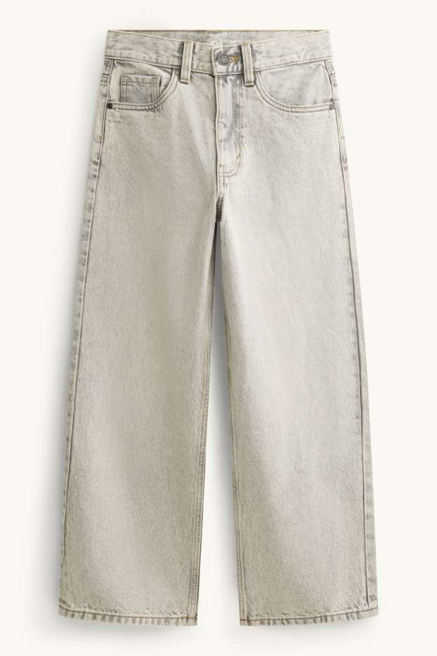 Nen - Baggy Jeans - gris clar