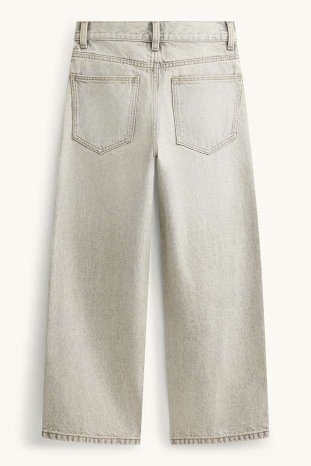 Nen - Baggy Jeans - gris clar