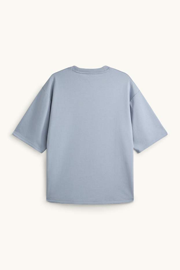 Herren - T-Shirt - Relaxed Fit - blau