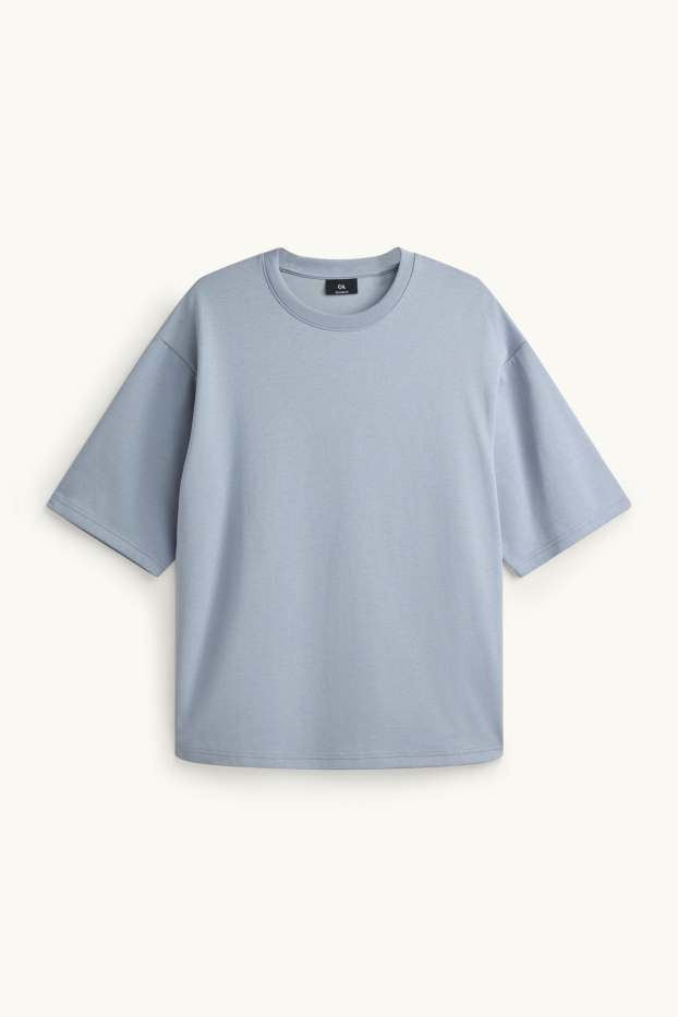 Herren - T-Shirt - Relaxed Fit - blau