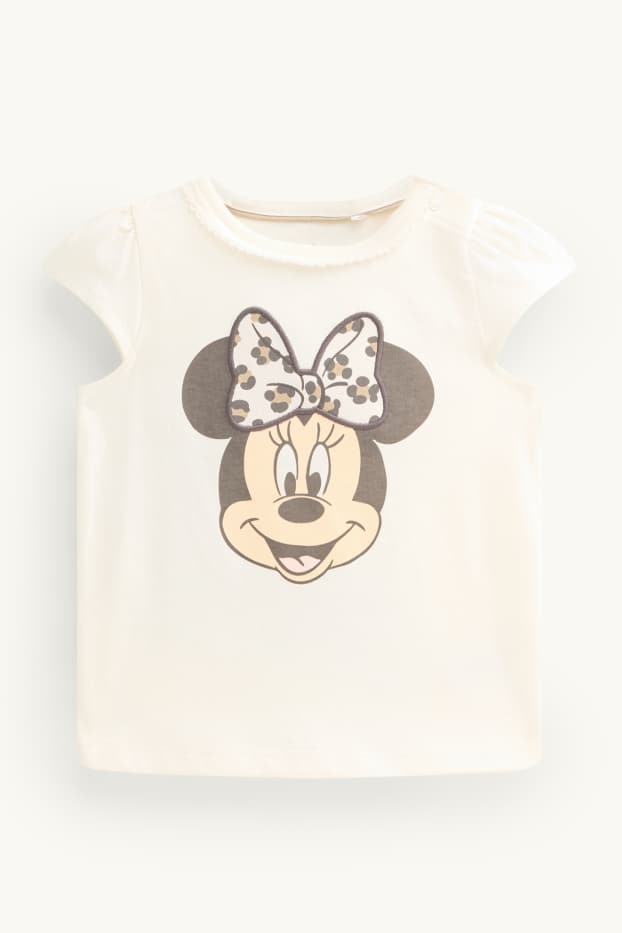 Nadó nena - Minnie Mouse - conjunt per a nadó - 2 peces - crema