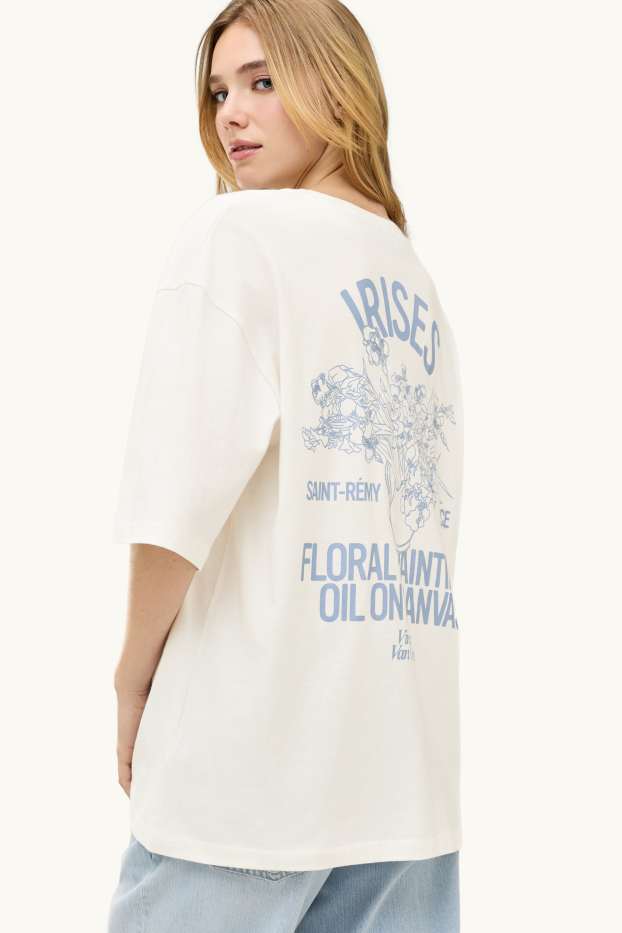 Dames - T-shirt - wit