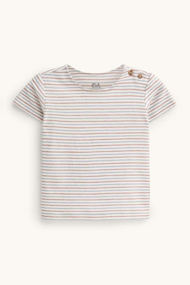 Baby Boys - Baby outfit - 2 piece - apricot