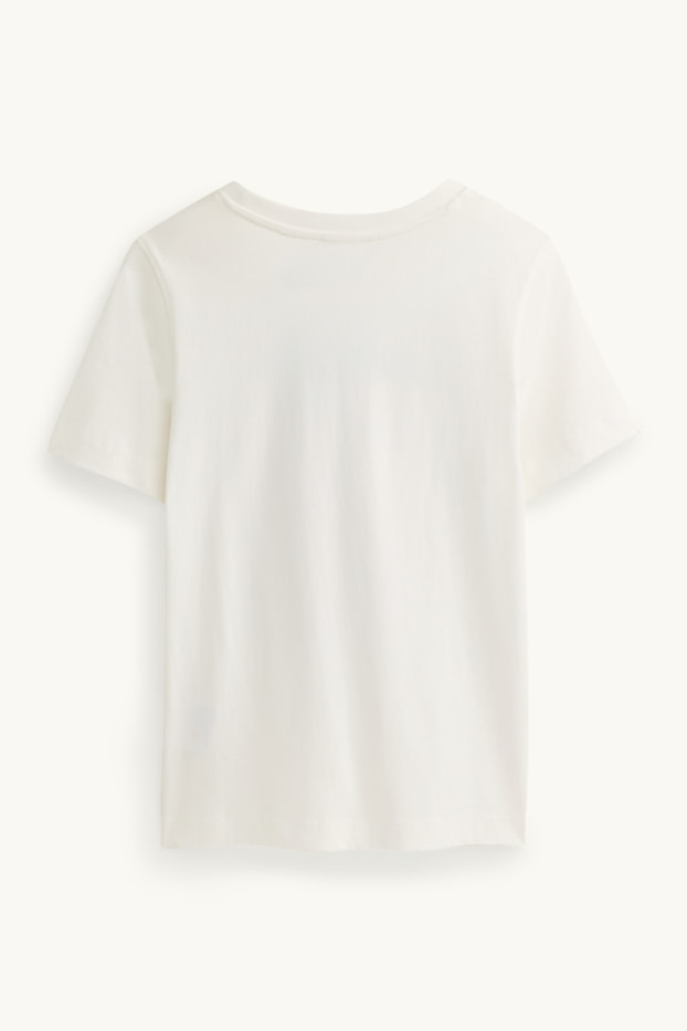 Dames - T-shirt - regular fit - wit