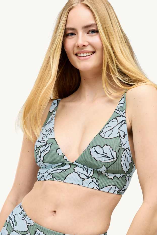 Damen - Bikini-Top - wattiert - LYCRA® XTRA LIFE™ - grün