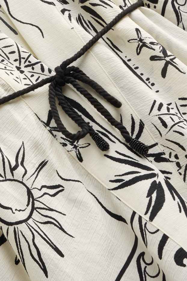 Dona - Quimono- amb motiu - blanc trencat