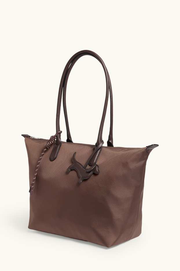 Damen - Großer Shopper - braun