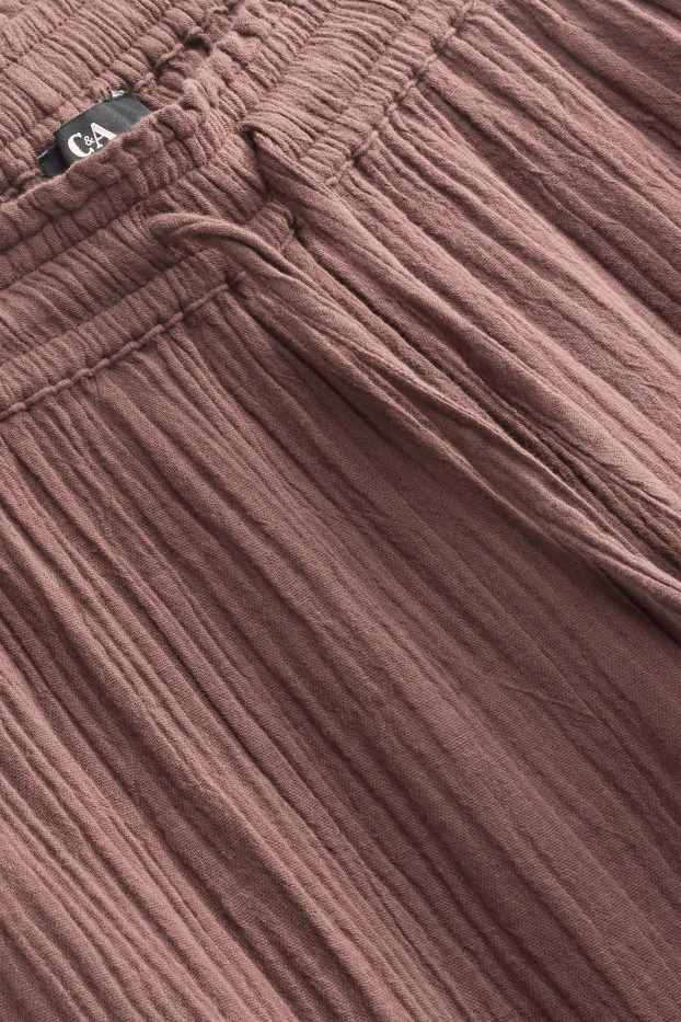 Dámské - Kalhoty - hnědá