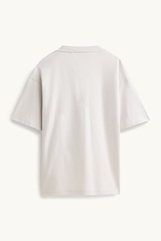 Kinder Buben - Minecraft - Kurzarmshirt - hellgrau