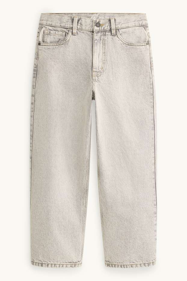 Kinder Jungen - Baggy Jeans - jeansgrau