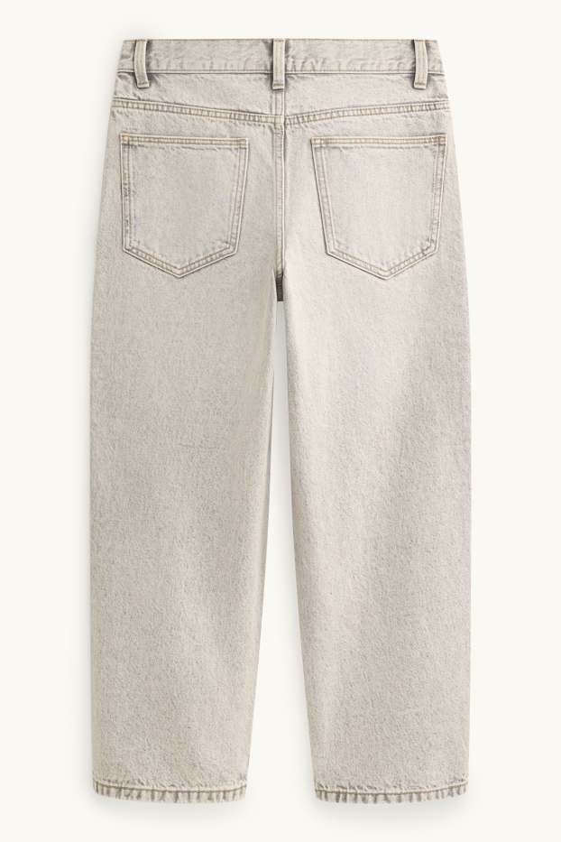 Kinder Jungen - Baggy Jeans - jeansgrau