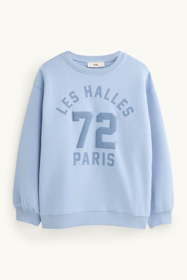 Kinderen: meisjes - Sweatshirt - blauw
