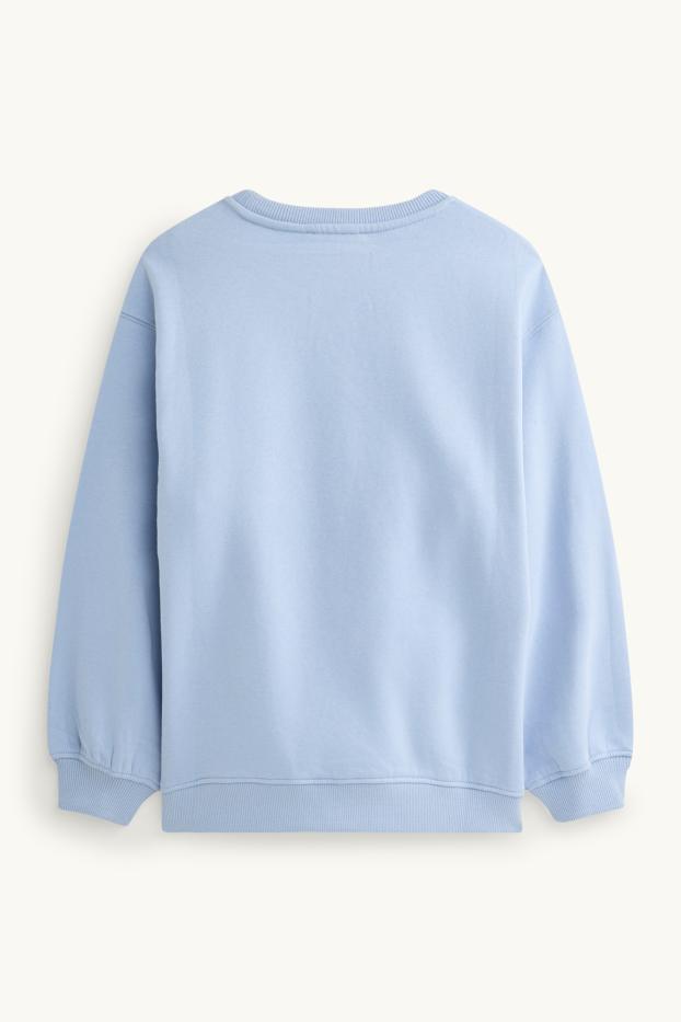 Kinderen: meisjes - Sweatshirt - blauw