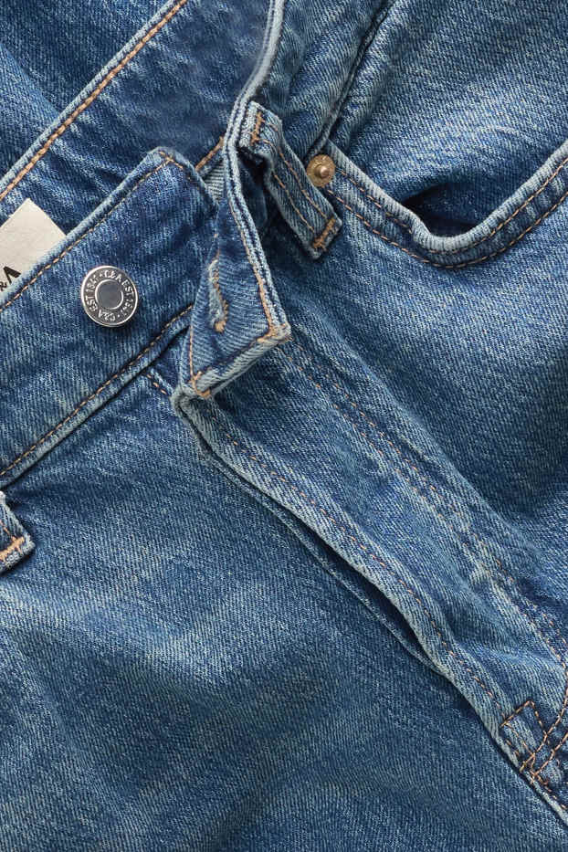 Damen - Relaxed Jeans - Mid Waist - LYCRA® - jeansblau