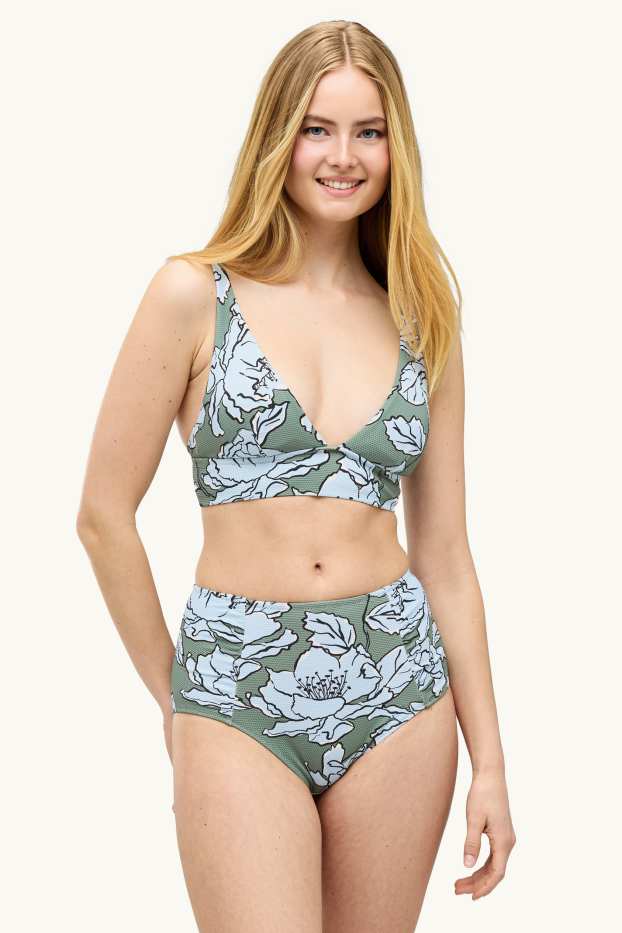 Dona - Calces de biquini - high waist - LYCRA® XTRA LIFE™ - verd