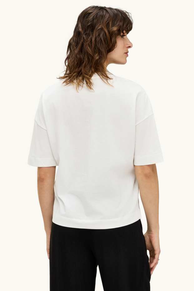 Women - T-shirt - regular fit - Snoopy - white