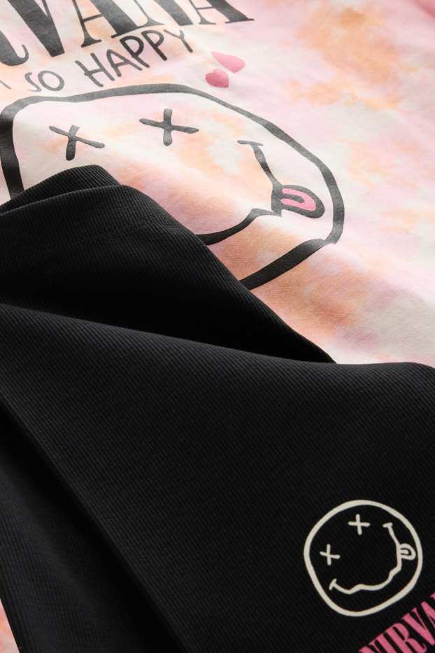 Enfants filles - Ensemble - rose pâle / orange