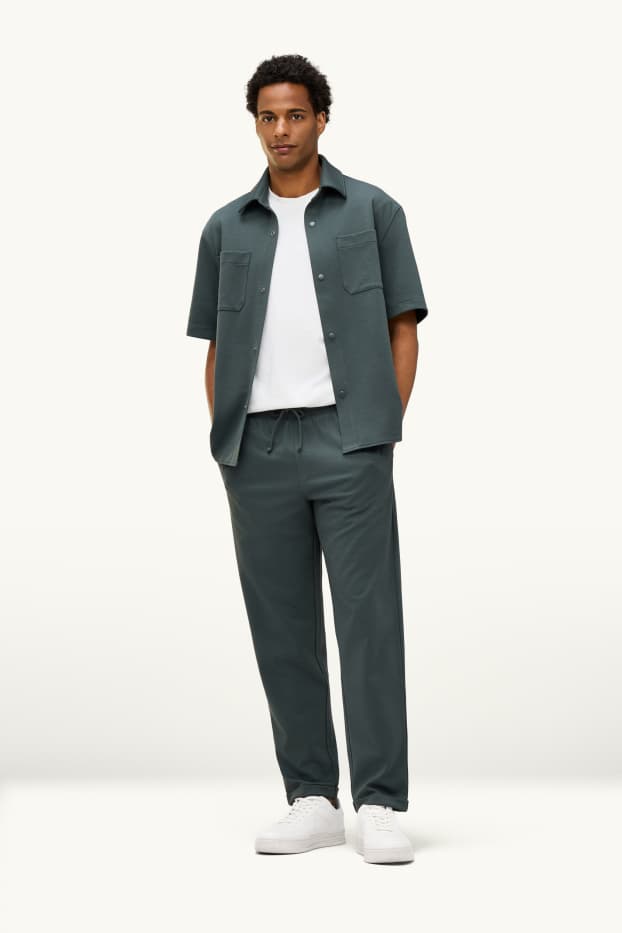 Hommes - Bas de jogging - vert foncé